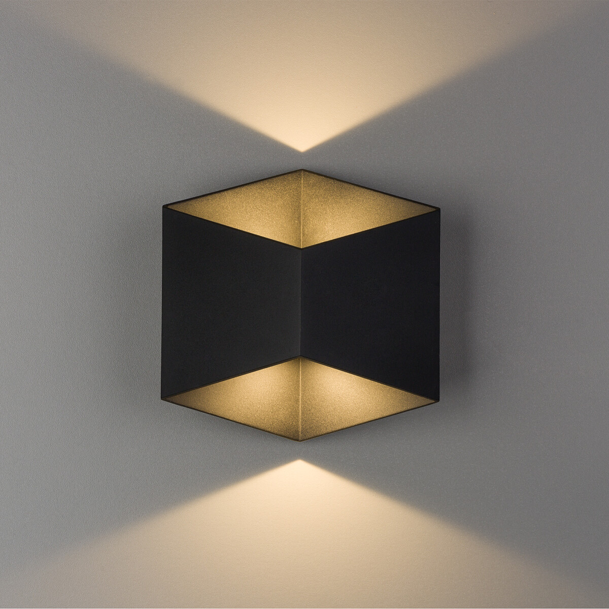 Triangle sconce sale