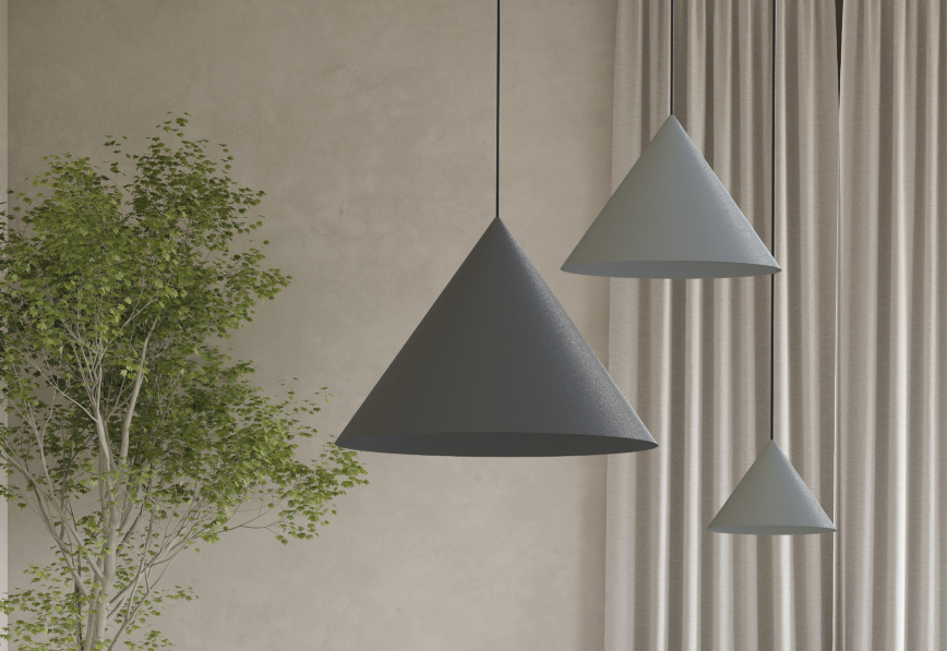 Suspended lamp ZENITH M